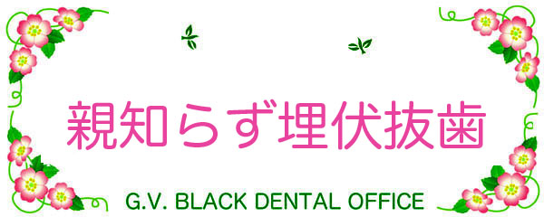 em炸,,ɂȂ,@,OȓIp,,o,摜,TԌ,,lq,G.V. BLACK DENTAL OFFICE,GVBDO